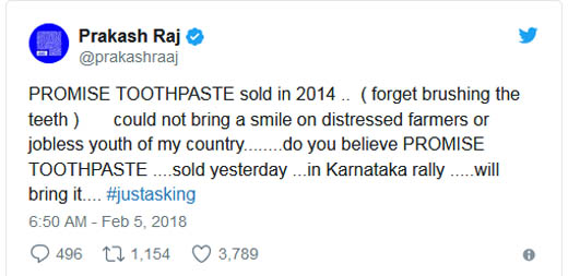 Prakash Raj.